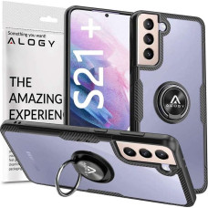 Alogy Etui Alogy Ring Holder Clear Armor for Samsung Galaxy S21 Plus black