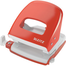 Leitz NeXXt Series Metal Office Hole Punch skylamušis 30 lapai Raudona