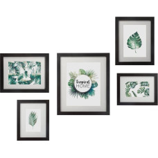 Atmosphera Box Atmosphera Set of 5 wall frames Ellen Black