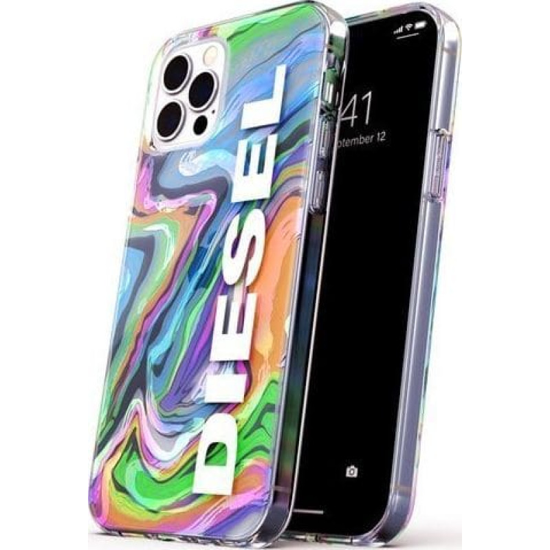 Diesel DIESEL CLEAR CASE DIGITAL HOLOGRAPTIC AOP IPHONE 12 / 12 PRO standard