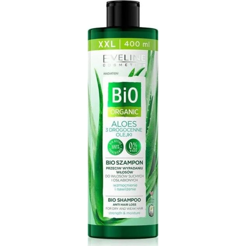 Eveline Cosmetics Eveline Bio Organic shampoo against hair loss aloes 400ml