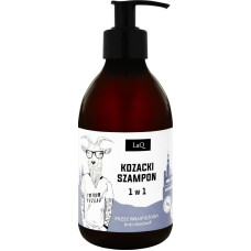 LAQ Cossack shampoo 1 in1 anti-dandruff with tea tree extract and twelve herbs complex 300ml