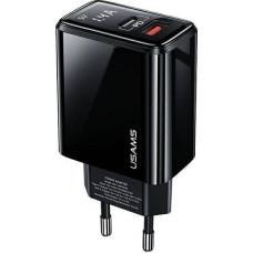Usams Charger Usams US-CC133 1x USB-A 1x USB-C 3.4 A (CC133TC01)