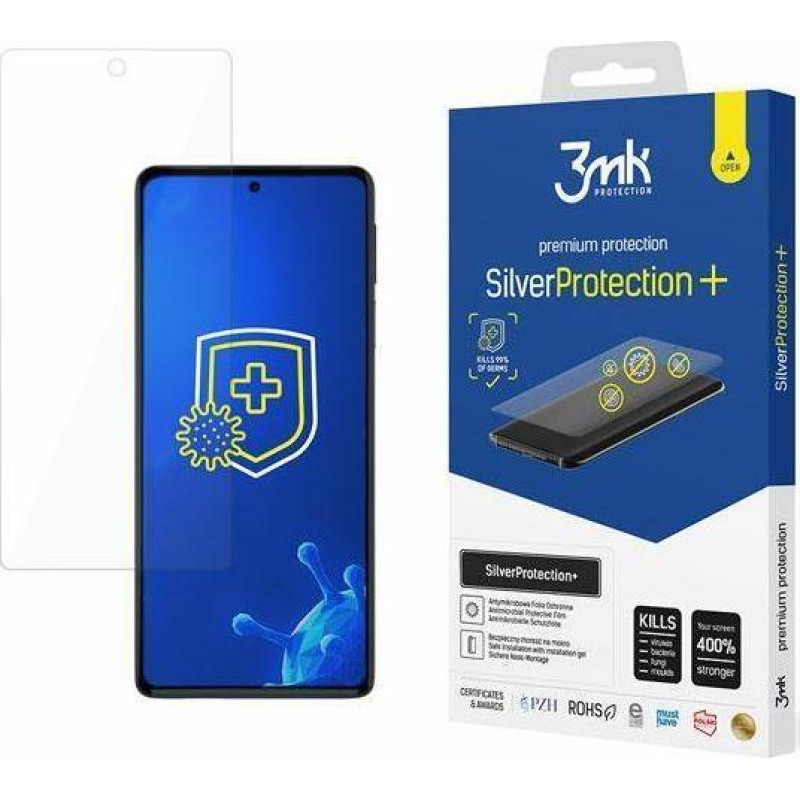 3MK 3MK Silver Protect+ Motorola Edge 30 Pro Wet Mounted Antimicrobial Film