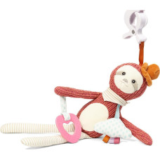 Babyono BABY ONO 1442-ZABAWKA EDUKACYJNA-ZAWUESZ KA DO WÓZKA SLOTH LEON