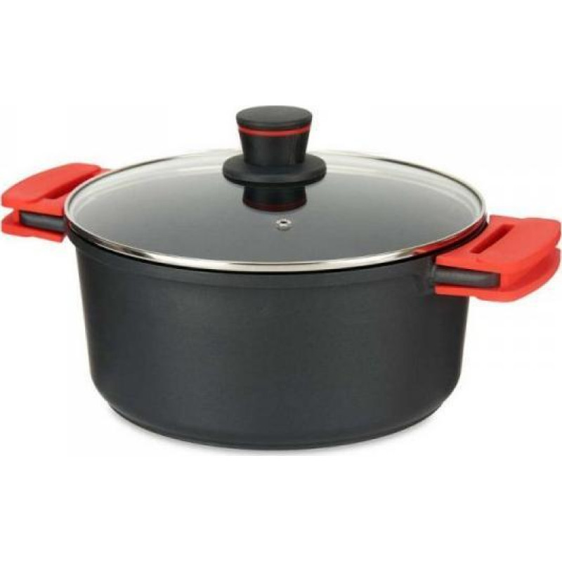 Kinvara Garnek Molten Czarny Aluminium ( 28 cm)