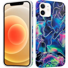 Maxximus MX MARBLE IPHONE 12 MINI NAVY / GRANATOWY