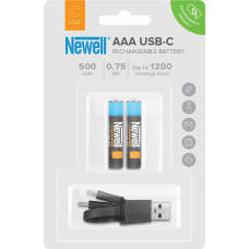 Newell NEWELL akumulator AAA USB-C 500 mAh 2 szt. blister
