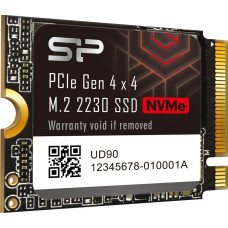 Silicon Power SSD Silicon Power UD90 1TB M.2 2230 PCI-E x4 Gen4 NVMe (SP01KGBP44UD9007)