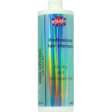 Ronney RONNEY_Hialuronic Holo Shine Star Professional Hair Shampoo For Dry And Damaged Hair szampon nawilżający do włosów suchych i zniszczonych 1000ml