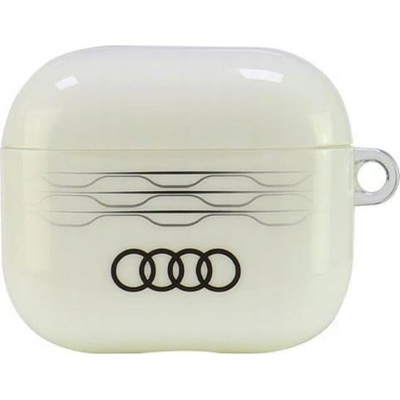 Audi Audi IML Geometric Pattern AirPods 3 cover biały/white AU-IMLAP3-A6/D3-WE