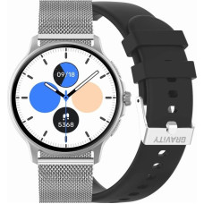 Gravity Smartwatch Gravity GT12-7 Srebrny  (GT12-7)