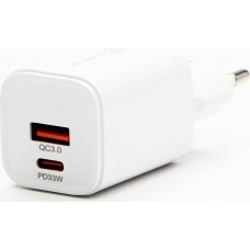 Powerton Zasilacz / sieciowy adapter 33W, 2-portowy, USB-C, USB-A