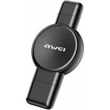 Awei ład. do zegarka Apple/Samsung Watch W26 czarny/black