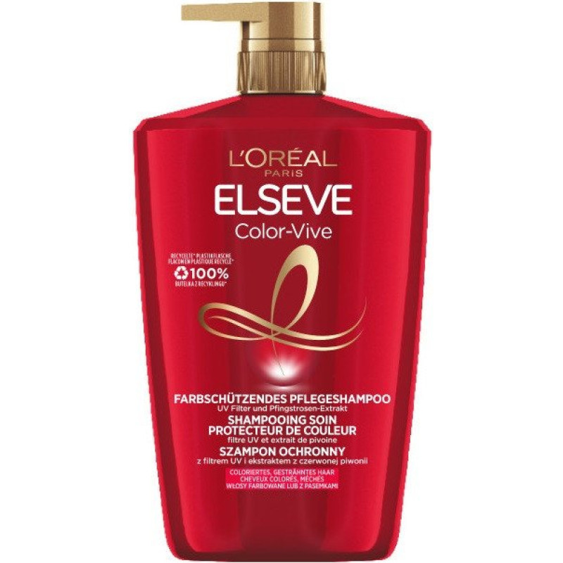 L’oréal Paris L'Oreal Paris Elseve Color-Vive szampon ochronny do włosów farbowanych lub z pasemkami 1000ml