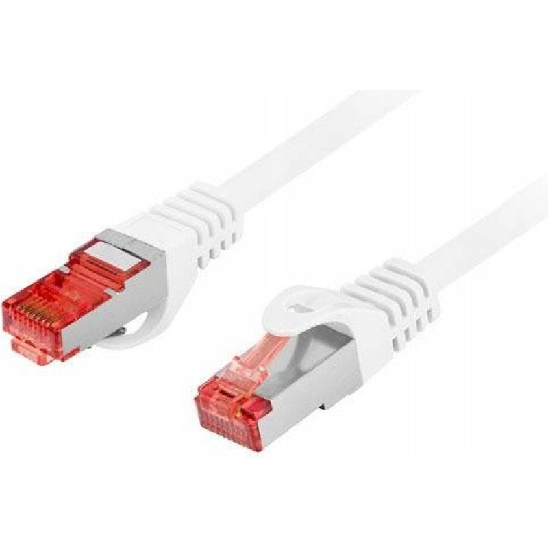 Lanberg Patchcord Lanberg S/FTP kat.6 3m LSZH CU fluke passed biały