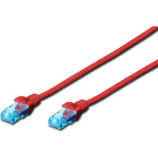 Digitus Patchcord cable U/UTP cat. 5e red 2m (DK-1512-020/R)