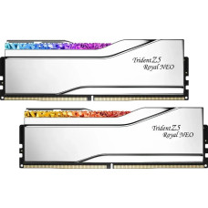 G.skill DDR5 - 64GB - 6000 - CL - 26 (2x 32 GB) dual kit (silver, F5-6000J2636H32GX2-TR5NS, Trident Z5 Royal Neo, AMD EXPO)
