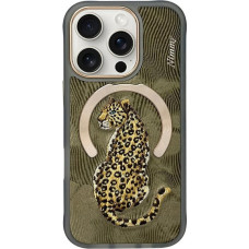 Uniq Etui Nimmy Magnetic Fantasy Animal       MagSafe do iPhone 16 Pro złoty