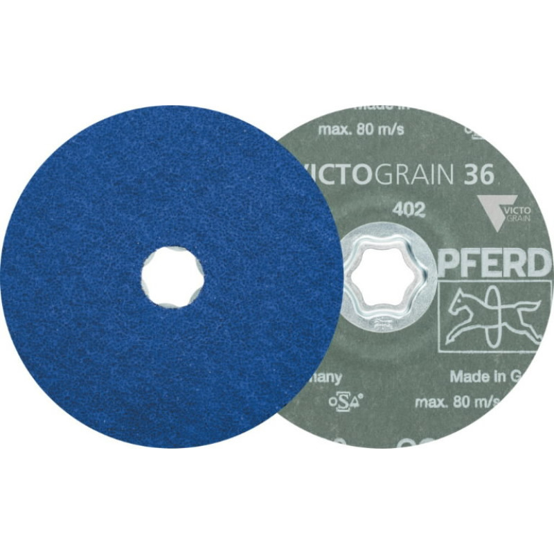 Pferd Fibro diskas INOX CC-FS VICTOGRAIN-COOL 125mm P36, Pferd