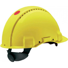 3M Apsauginis šalmas Uvicator, reguliuojamas, geltonas G3000NUV-GU, 3M