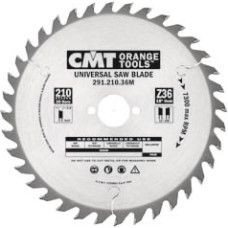 CMT Pjovimo diskas medžiui 125x2.4/1,4x20mm Z20 a=15° b=15° ATB, CMT