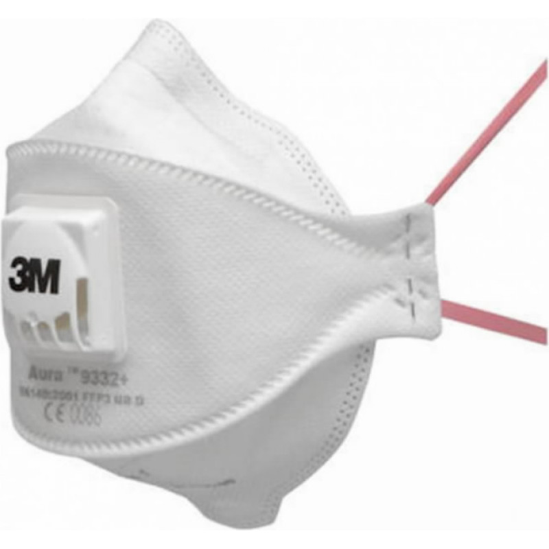 3M Respiratorius su iškvėpimo vožtuvu FFP3, 3M