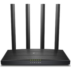 Tp-Link Archer C6U belaidis maršrutizatorius Gigabitinis eternetas Dviguba juosta (2,4 GHz / 5 GHz) Juoda