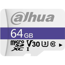 Dahua Technology Karta pamięci Dahua C100 microSDXC 64GB + Adapter