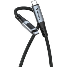 Neutralle Verbatim USB kabel USB C (M) - USB C (M), 100W, 1.2m, czarny, box, 31848