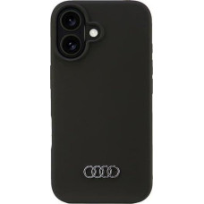 Audi Audi Silicone Case iPhone 16 6.1" czarny/black hardcase AU-LSRIP16-Q3/D1-BK