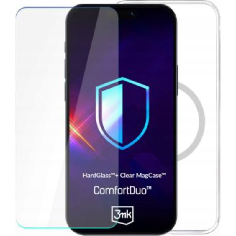 3MK Etui ComfortDuo Clear MagCase do Apple iPhone 16 Pro