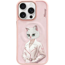 Mercury Goospery Etui Nimmy Magnetic fashion cute pet     MagSafe do iPhone 16 Pro Max różowy