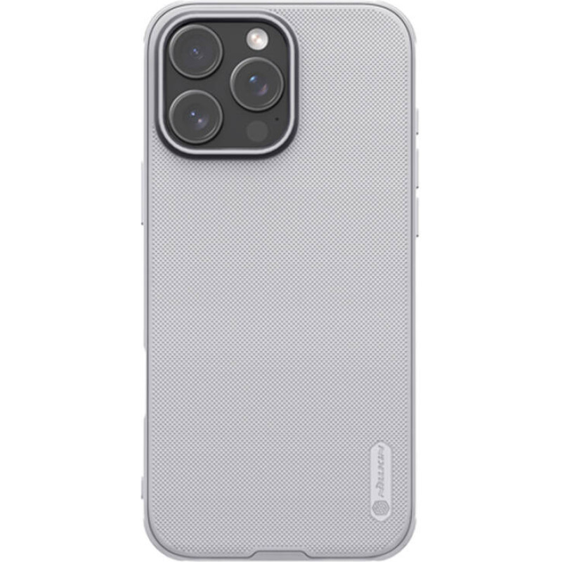Nillkin Etui do iPhone 16 Pro Nillkin Super Frosted Shield Pro (szare)