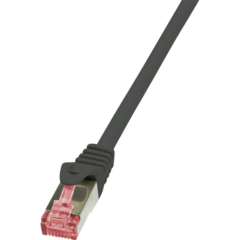 Logilink CAT 6 Patchcord S/FTP PIMF Black 1M (CQ2033S)