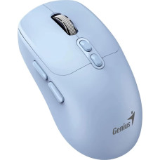 Genius myš NX-8080S BT/ duální Bluetooth + 2,4GHz/ 1600 dpi/ Copilot/ bezdrátová/ tichá/ modrá