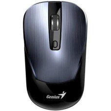 Genius Mysz bezprzewodowa, Genius NX-7125, metaliczna szara, optyczna, 1200DPI