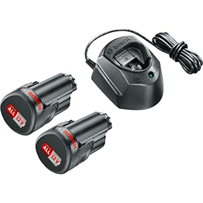 Bosch starter set 12V 2x1,5Ah, GAL1210CV - 1600A01L3E