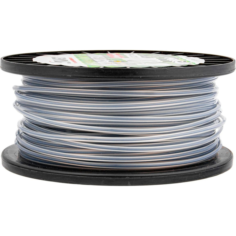 Silver ŻYŁKA TNĄCA 3,0x100m  KWADRAT DUO-LINE  /SILVER