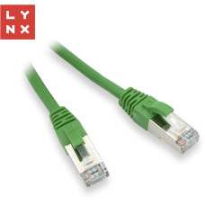 Lynx Cs LYNX FTP patch kabel Cat5e PVC, CCA, 5m, zelený