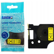 Dymo Taśma DYMO D1 40918 9mm x 7m S0720730 czarny na żółtym zamiennik