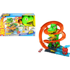 Mattel Hot Wheels Hot Wheels City T-Rex Battle, Racetrack