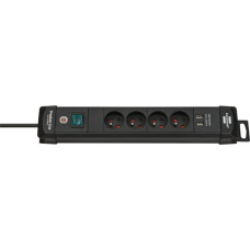 Brennenstuhl Power strip Brennenstuhl Premium-Line overvoltage 4 sockets 1.8 m black (1951144602)