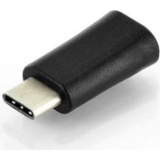Digitus Adapter USB Digitus USB-C - microUSB Czarny  (AK-300523-000-S)