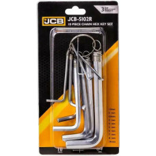 JCB IMBUSY 10szt.  1.5-10mm