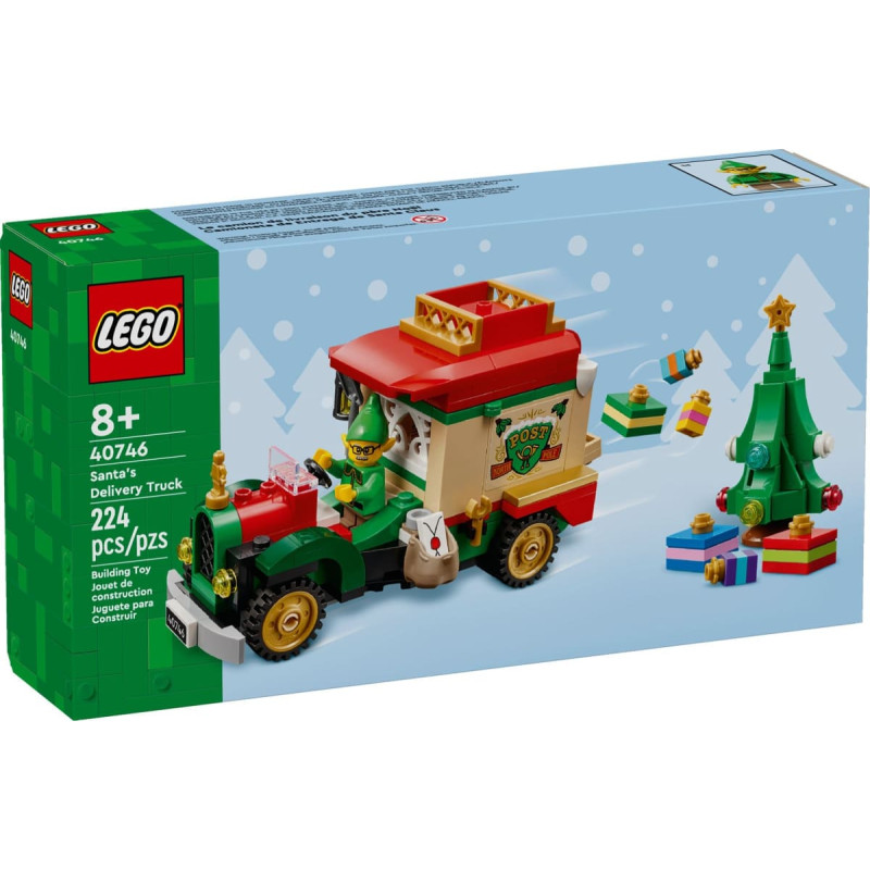 Lego Exclusive Ciężarówka Świętego Mikołaja (40746)