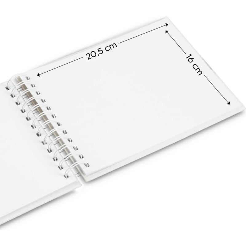 Hama 00009830 nuotraukų albumas Multi spalvos 50 lapai 10 x 15 Spiralinis surišimas