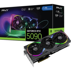 PNY GeForce RTX 5090 ARGB OC, graphics card DLSS 4, 3x DisplayPort, 1x HDMI 2.1
