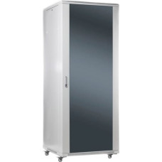 Somi Networks | 32U, 19″ Freestanding Cabinet | 32U-60/60NAC | Gray | Max Load 800kg; Removable and Lockable Side Panels; Glass Doors; Unassembled | Depth: 60 cm