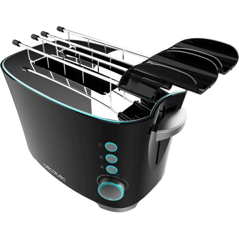 Cecotec Toaster | Toast&Taste Double B | Power 650 W | Number of slots 2 | Housing material Stainless steel